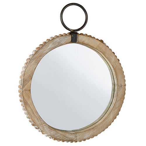 Beaded Hanging Mirror