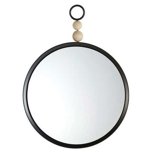 Beaded Hanging Mirror - Large