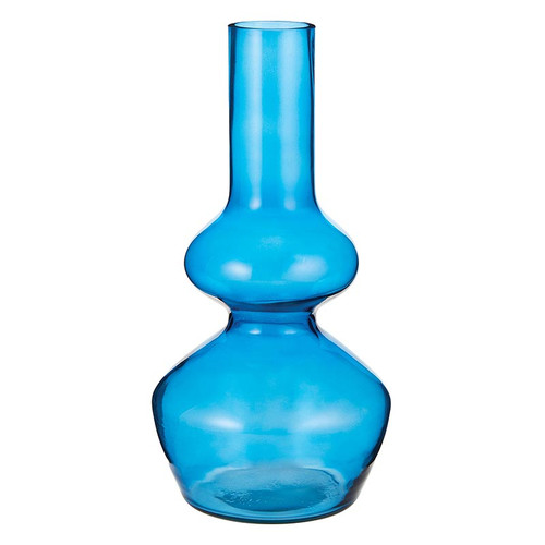 Blue  Glass Vase