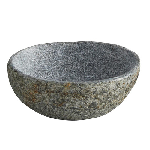 Round Stone Decor Bowl