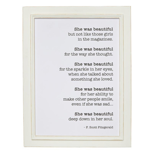 Framed Wall Sign - Beautiful Soul
