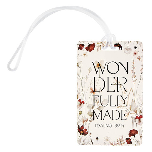 Wonderfully Made Travel Tag - 24/pk