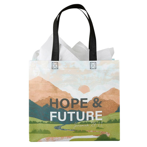 Hope and Future Reusable Gift Bag - 6/pk