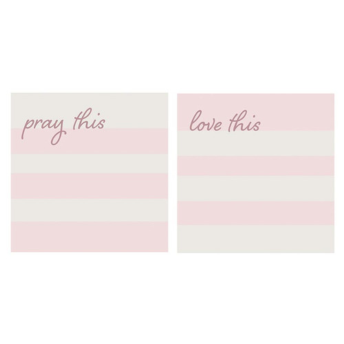 Stripes Sticky Note Set - 12 sets/pk