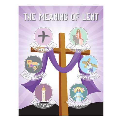 The Meaning of Lent Activity Card - 12/pk