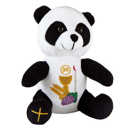 Light of Christ First Communion Plush Panda Bear - 4/pk