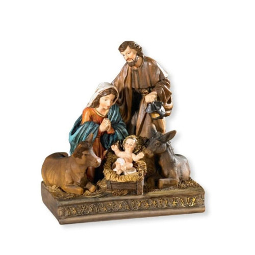 Nativity With Animals Figurine