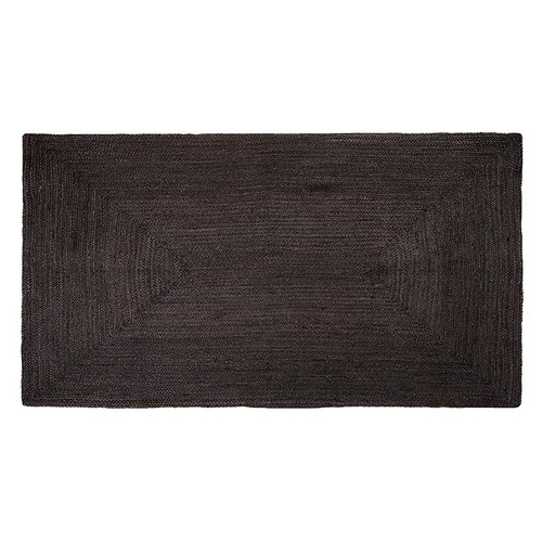 Black Jute Braided Rug - Extra Large