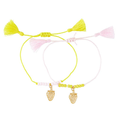 Friendship Bracelet Set - Sweet