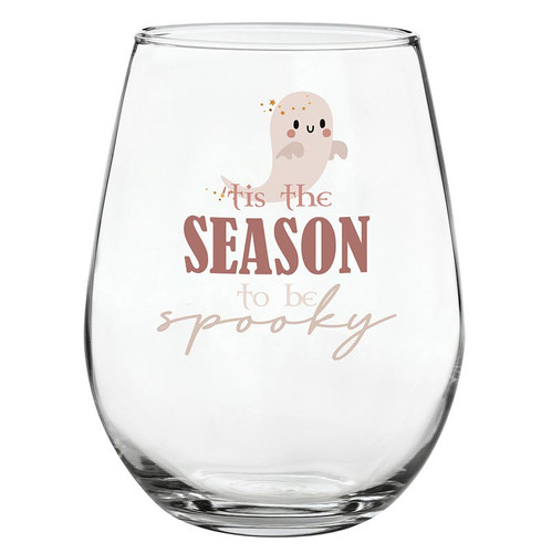 Stemless Wine Glass - Spooky