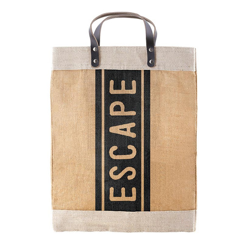 Natural Market Tote - Escape