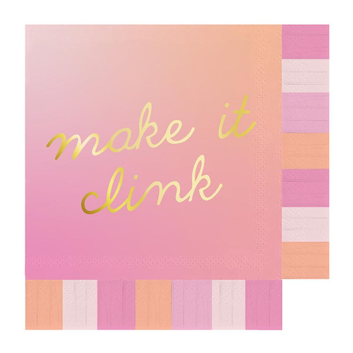 Fringe Beverage Napkins - Make it Clink