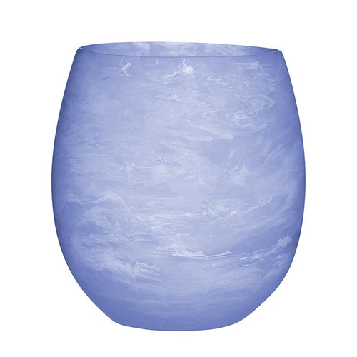 Resin Stemless Wine Glass - Blue