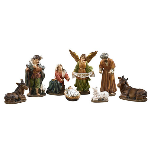 Eight-Piece Nativity Set (TC535)