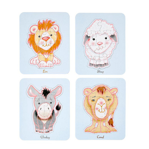 Biblical Animal Puzzle Set
