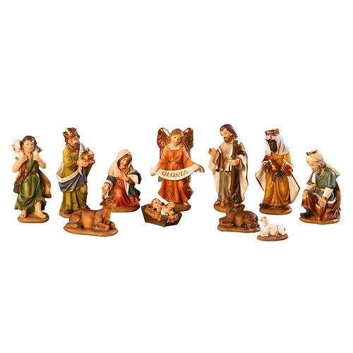 Eleven-Piece Nativity Set