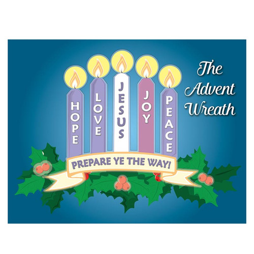 The Advent Wreath Activity Card - 12/pk