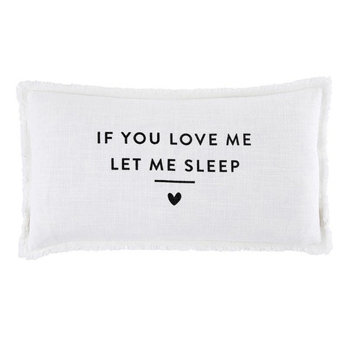 Lumbar Pillow - Let Me Sleep