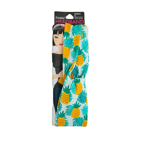 Knotted Headband - Pineapples