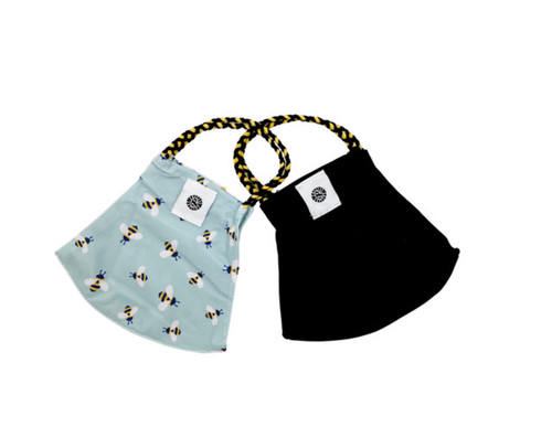 Pom Masks - Bumble Bee - 2/pk