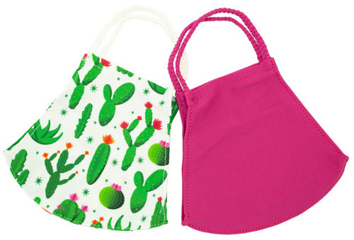 Pom Masks - Cactus Bloom - 2/pk