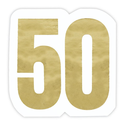 Jumbo Shaped Napkins - 50