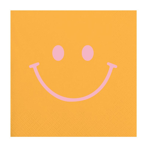 Beverage Napkins - Smile