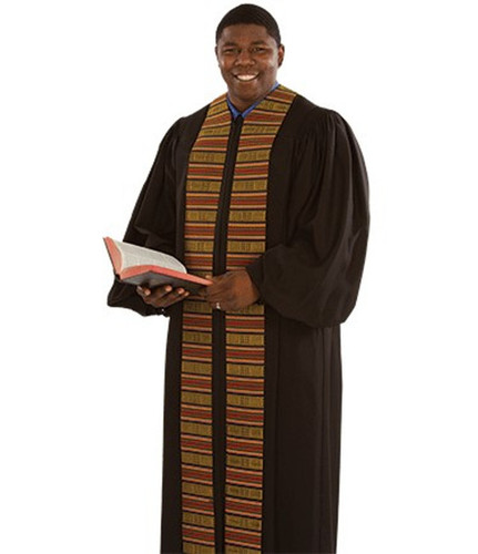 Pulpit Robe Heritage - Black Wonder Crepe