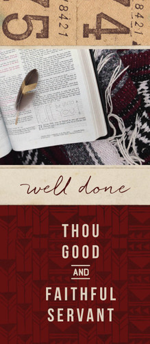 Greeting Card - Faithful Servant - Well Done