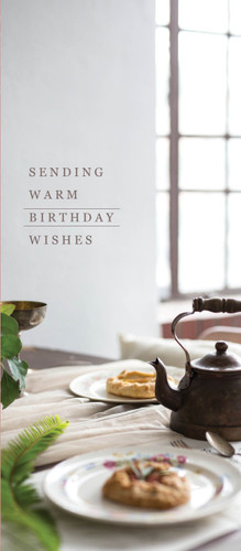Greeting Card - Birthday - Warm Wishes