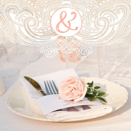 Greeting Card - Wedding - Place Setting