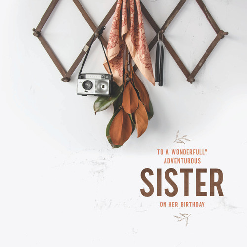 Greeting Card- Birthday - Wonderfully Sister