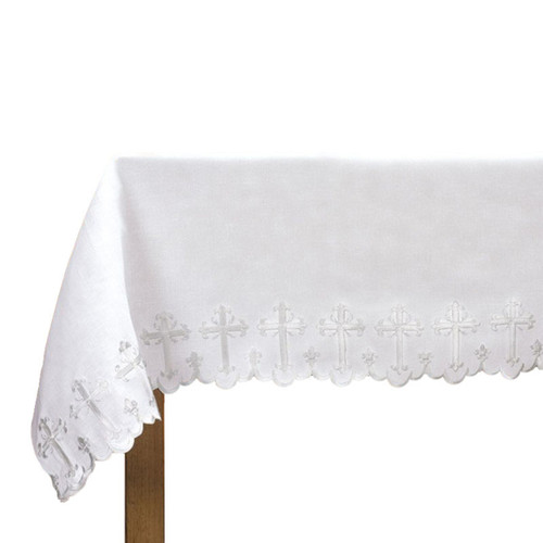 Scalloped Edge Altar Frontal Poly Cotton