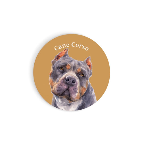 Ceramic Car Coaster - Cane Corso