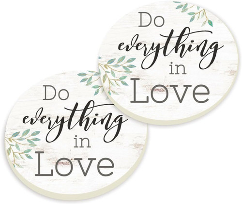 Car Coasters - Do Everything in Love Car Coasters - Do Everything in Love
