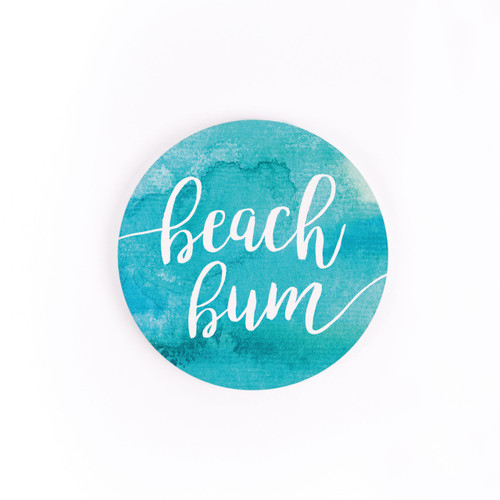 Car Coaster - Beach Bum