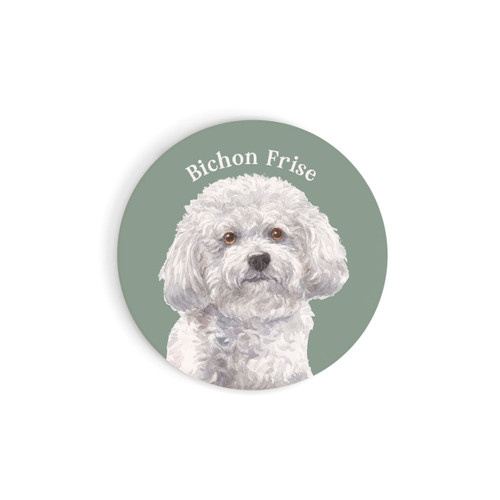 Car Coaster - Bichon