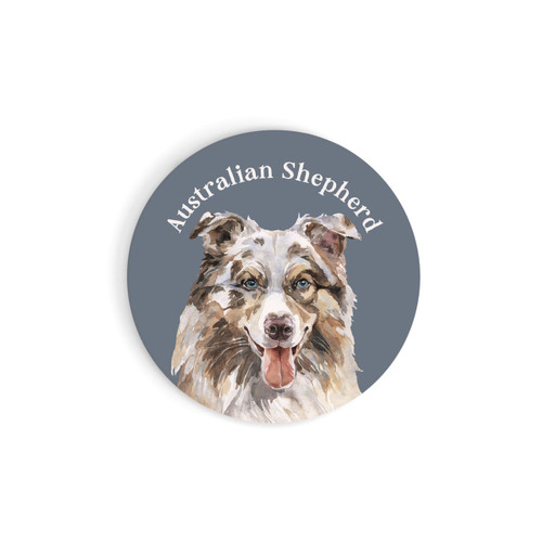 Car Coaster - Australian Shepherd