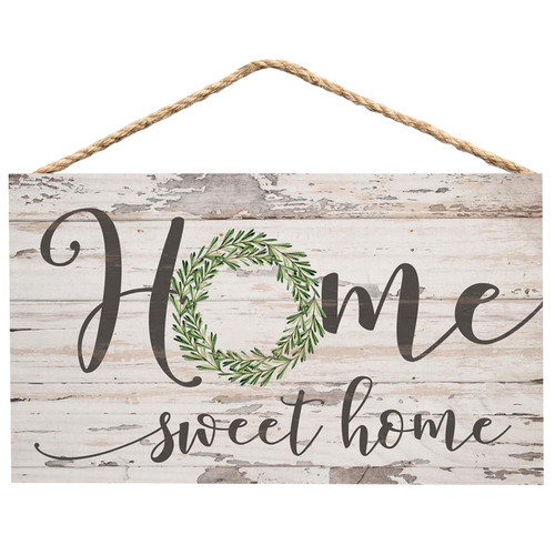 Mini Wall Hanging Sign - Home Sweet Home