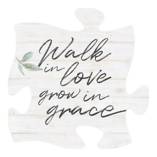Puzzle Piece Walk in Love Grow