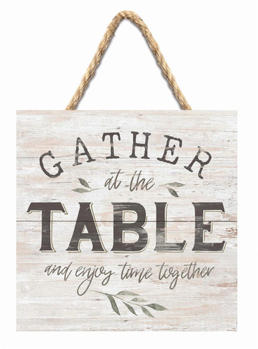 Pallet Sign - Gather at The Table