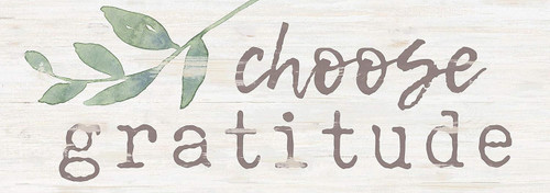 Easel Back Sign - Choose Gratitude