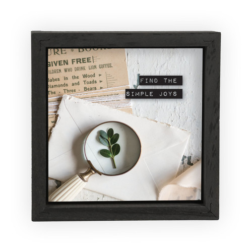 Framed Art - Simple Joys