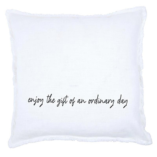 Face to Face Euro Pillowcase - Enjoy The Gift