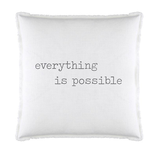 Face to Face Euro Pillowcase - Everything Is Possible