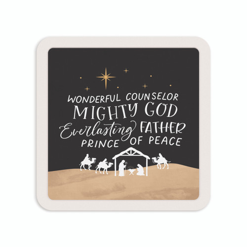 Christmas Ceramic Mini Sign - Wonderful Christmas Ceramic Mini Sign - Wonderful