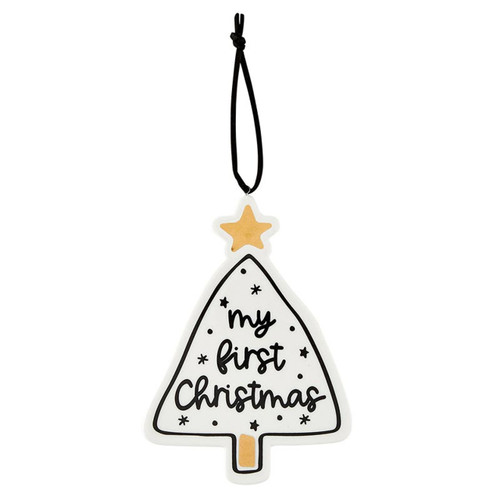 Ceramic Ornament - My First Christmas