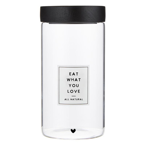 Pantry Canister - Eat What You Love - 44oz Pantry Canister - Eat What You Love - 44oz
