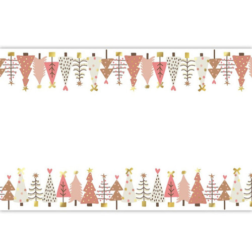 Paper Table Runner - Blush Trees Paper Table Runner - Blush Trees