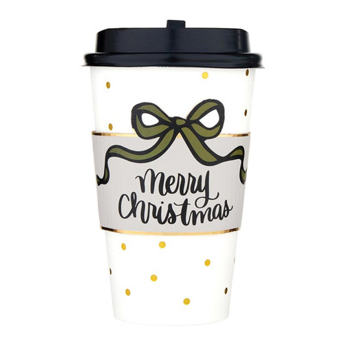 Paper To-Go Cup Sets - Merry Christmas Paper To-Go Cup Sets - Merry Christmas